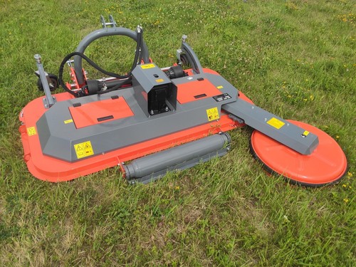 Tractor finishing mower - , with