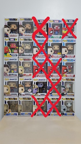 Marvel funko pop lot - marvel,
