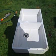 Double belfast sink - double,
