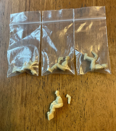 Scale seated drivers - 1:48,