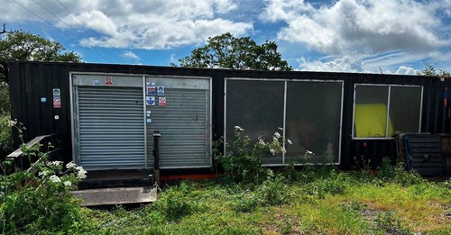 Converted shipping container - converted,
