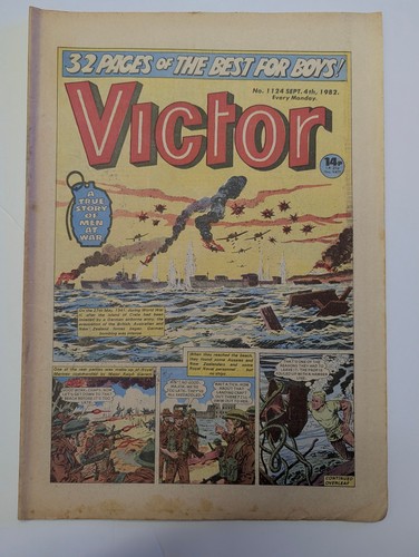 The victor comic 1124 - victor, comic,