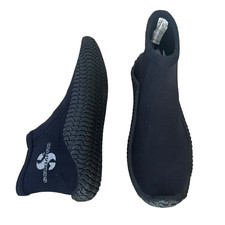 ScubaPro Diving Boots Women's Black Shoes Size UK 5 EU 38 Medium Slip On 5mm VGC