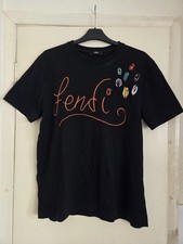 Embroidered Fendi T-shirt M