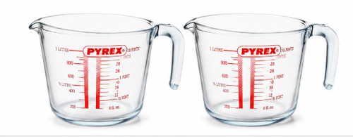 Pyrex litre glass - pyrex,