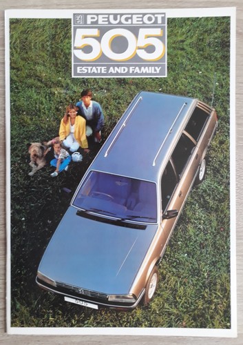 Peugeot 505 estate family - estate, &