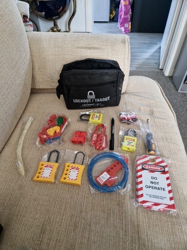 Lockout tagout kit - lockout,