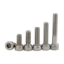 10 1/4 5/16 3/8 UNF CAP HEAD SCREWS A2 STAINLESS STEEL ALLEN HARLEY BOLTS