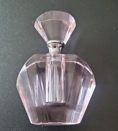 Vintage pink glass - pink, perfume