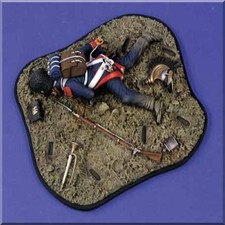 Verlinden Productions - The Guards Last Stand Waterloo Base           120mm 1450