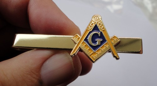 Pre owned freemason tiepin - pre-owned,