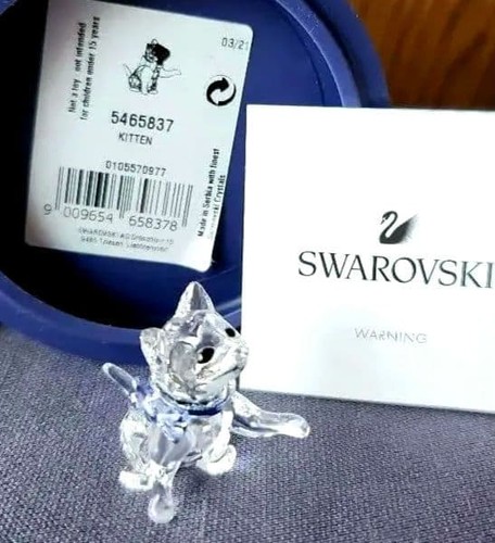 Swarovski crystal kitten - swarovski, "kitten"