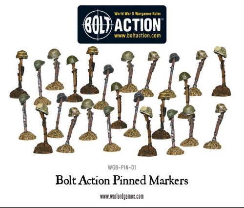 Bolt action pinned - pinned, markers