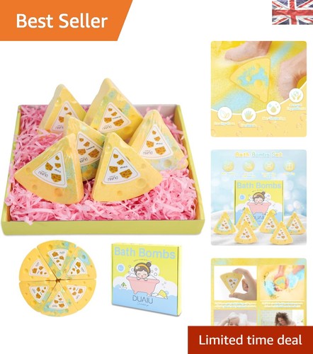 Fun pizza shaped bath bomb - pizza-shaped,