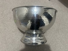 Large Hammered Champagne/Ice