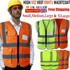 Hi Viz Vest With Pockets High
