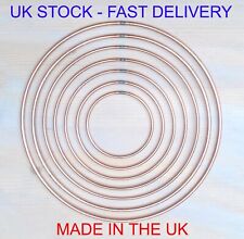 5-10 packs Metal Dream Catcher Dreamcatcher Macrame Craft Hoop Circle Gifts 