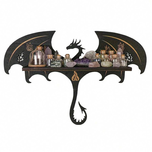 Dragon shaped floating - dragon, wall