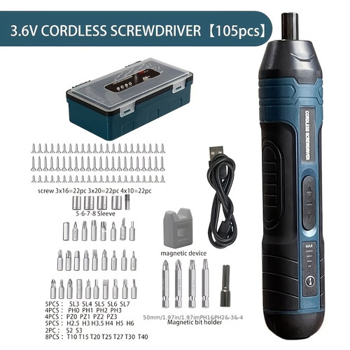 Cordless electric - 3.6v,