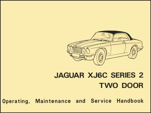 Jaguar xj6c series two door - xj6c, 2
