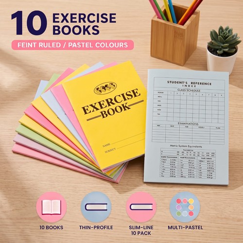 Exercise books pack 32 - exercise,