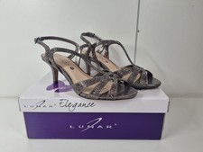 Lunar Elegance Strapy Heels