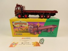 Corgi Classics 24401 Leyland 8 Wheel Truck Set John Codona's Pleasure Fairs, MIB