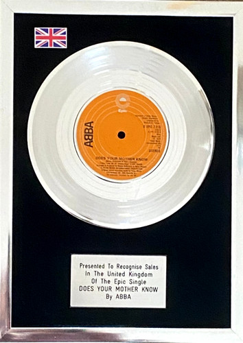 Abba platinum disc does - abba,