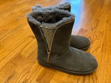 Ladies UGG Gray Suede Boots