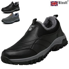 Mens Outdoor Walking Trekking Trail Shoes Waterproof Hiking Boots Lightweight H5