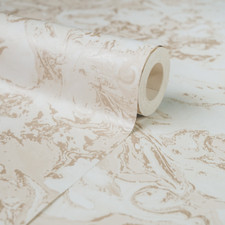 Cream Marble Metallic