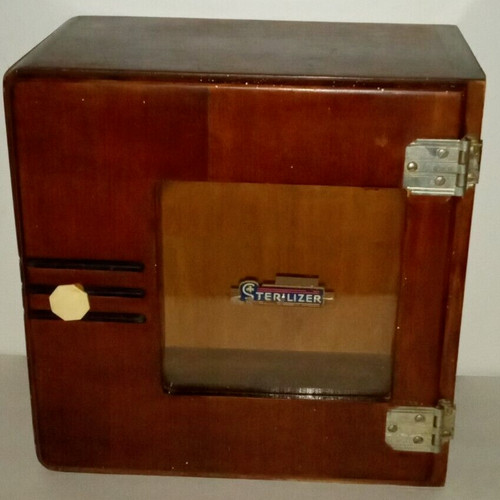 Antique medical cabinet - cabinet, dark