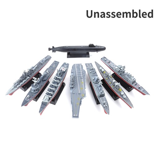 8pcs 15cm plastic warship - 15cm,