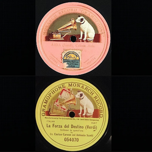 Caruso scotti verdi duet - caruso, 78rpm