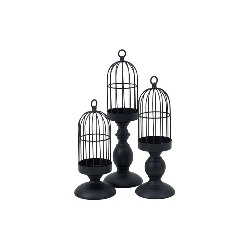 Vintage bird cage candle - bird,