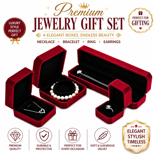 Luxury velvet jewellery gift - jewellery,