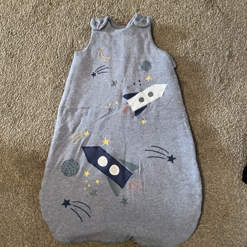 Boys blue sleeping bag - blue,