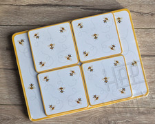 Bumble Bee 4 Placemats & 4