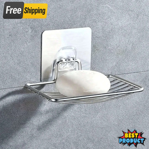 Wall mounted soap dish - soap,