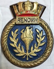 HMS Renown Ship Crest