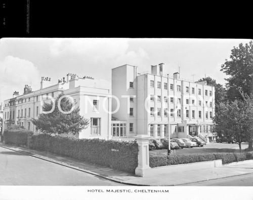 Rppc hotel majestic cheltenham - rppc,