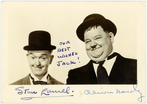 Oliver hardy stan laurel - stan, ~