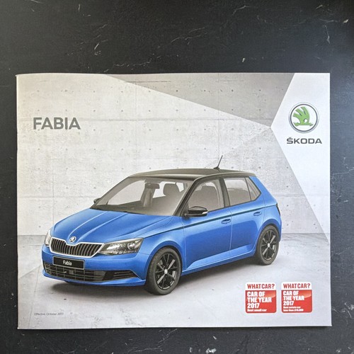 Skoda fabia october 2017 - october,