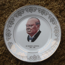 WINSTON CHURCHILL PLATE