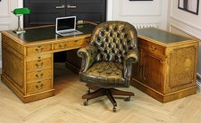 Antique Burr Walnut  Pedestal