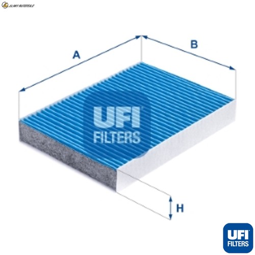 Interior air filter 291 00 - filter, 34.291.00