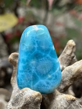 Larimar Large Freeform Dolphin