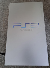 SONY PS2 PLAY STATION 2 SILVER CONSOLE AND CABLE - IN WORKING ORDER