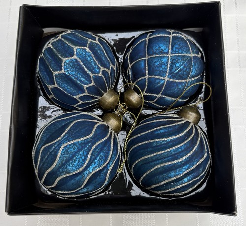 Set large silver blue - 4, x