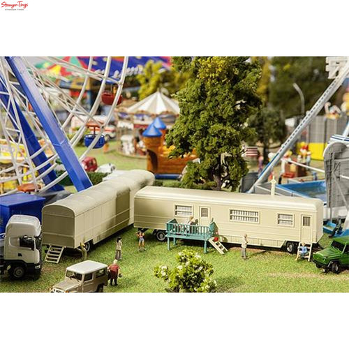 Faller luggage trailer - luggage, and